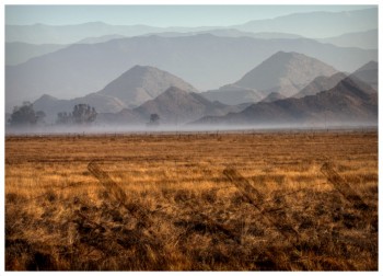 Double exposure, Sunrise Hemet, CA