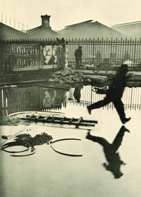 Photo-Journalism Begins with Henri Cartier-Bresson's street photography in the 1930's